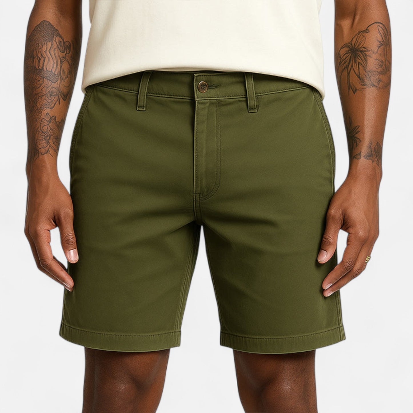 The Gentleman’s Brand | The Mason Summer Denim Shorts – Rugged Ease, Tailored Comfort