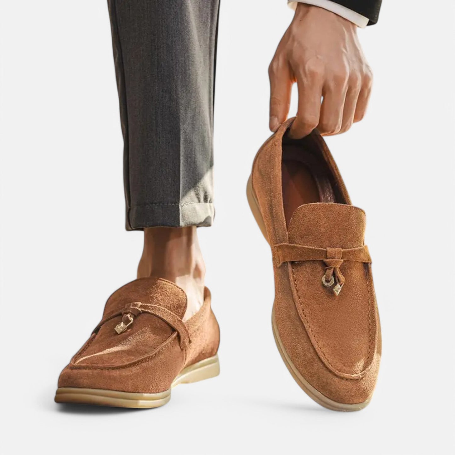 The Gentleman's Brand | Classic Suede Moccasins – Urban Heritage Line
