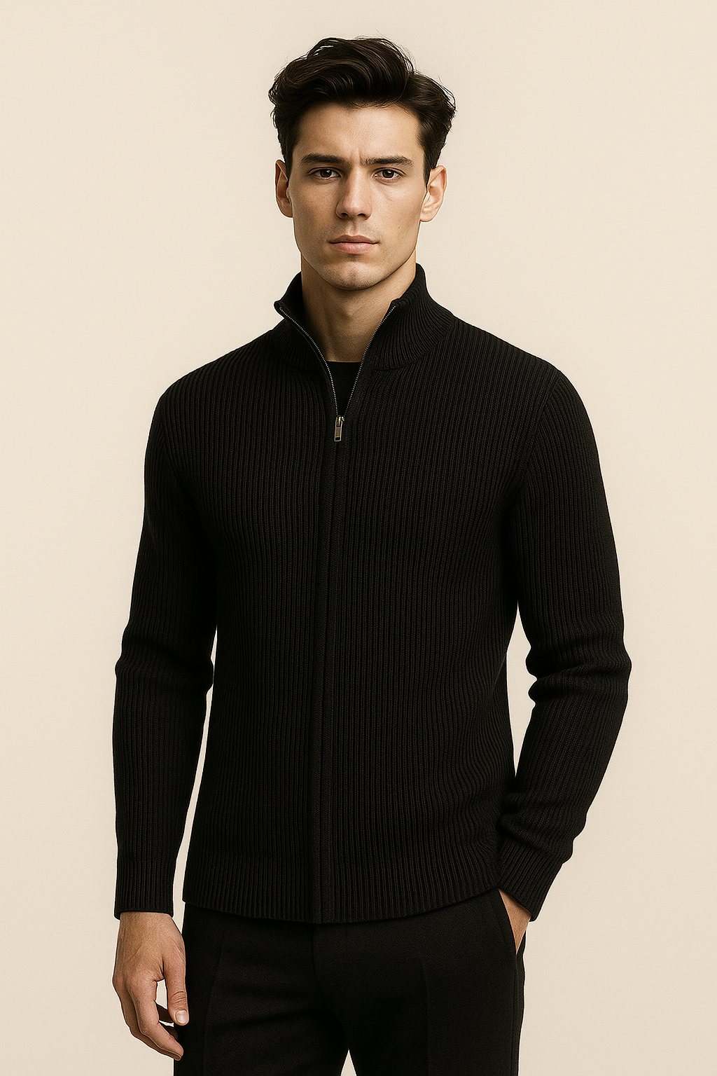 Nobile Cashmere Cardigan Black