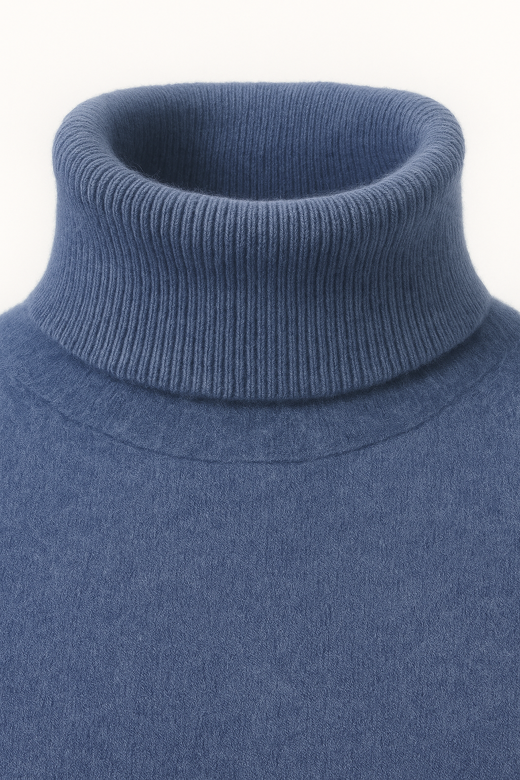 Carezza Cashmere Turtleneck Blue