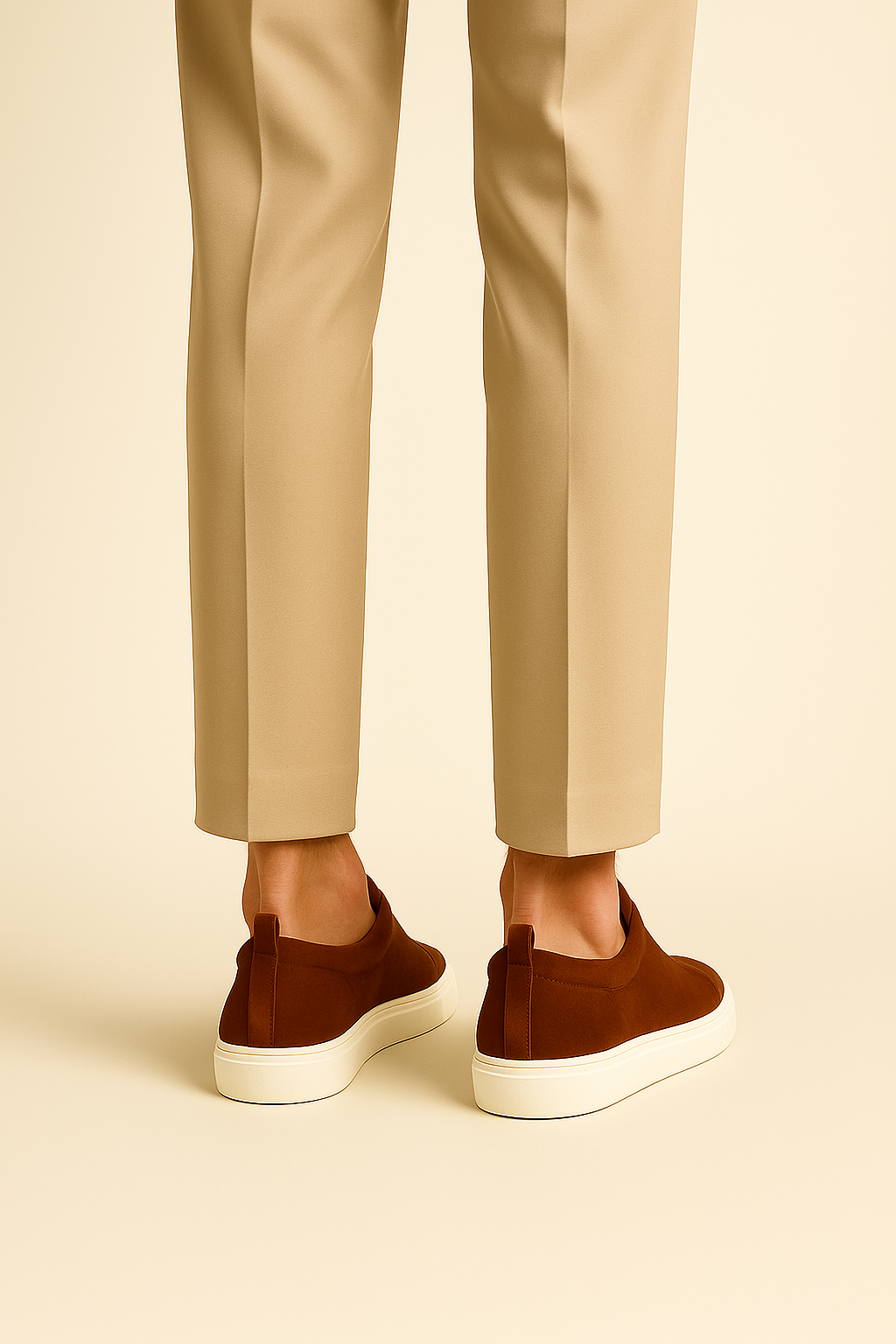 Emirali Suede Slip-On Brown