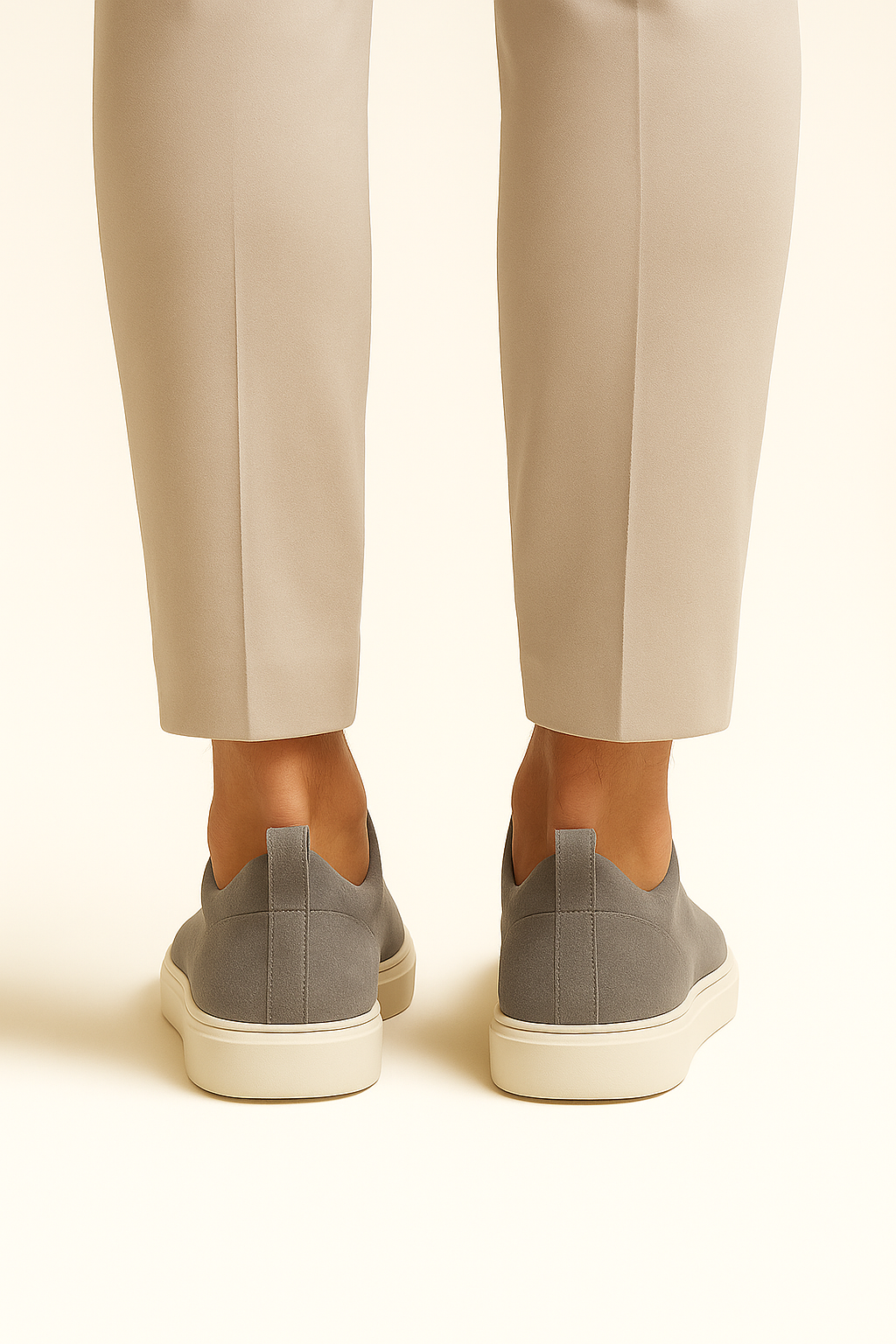Emirali Suede Slip-On Grey