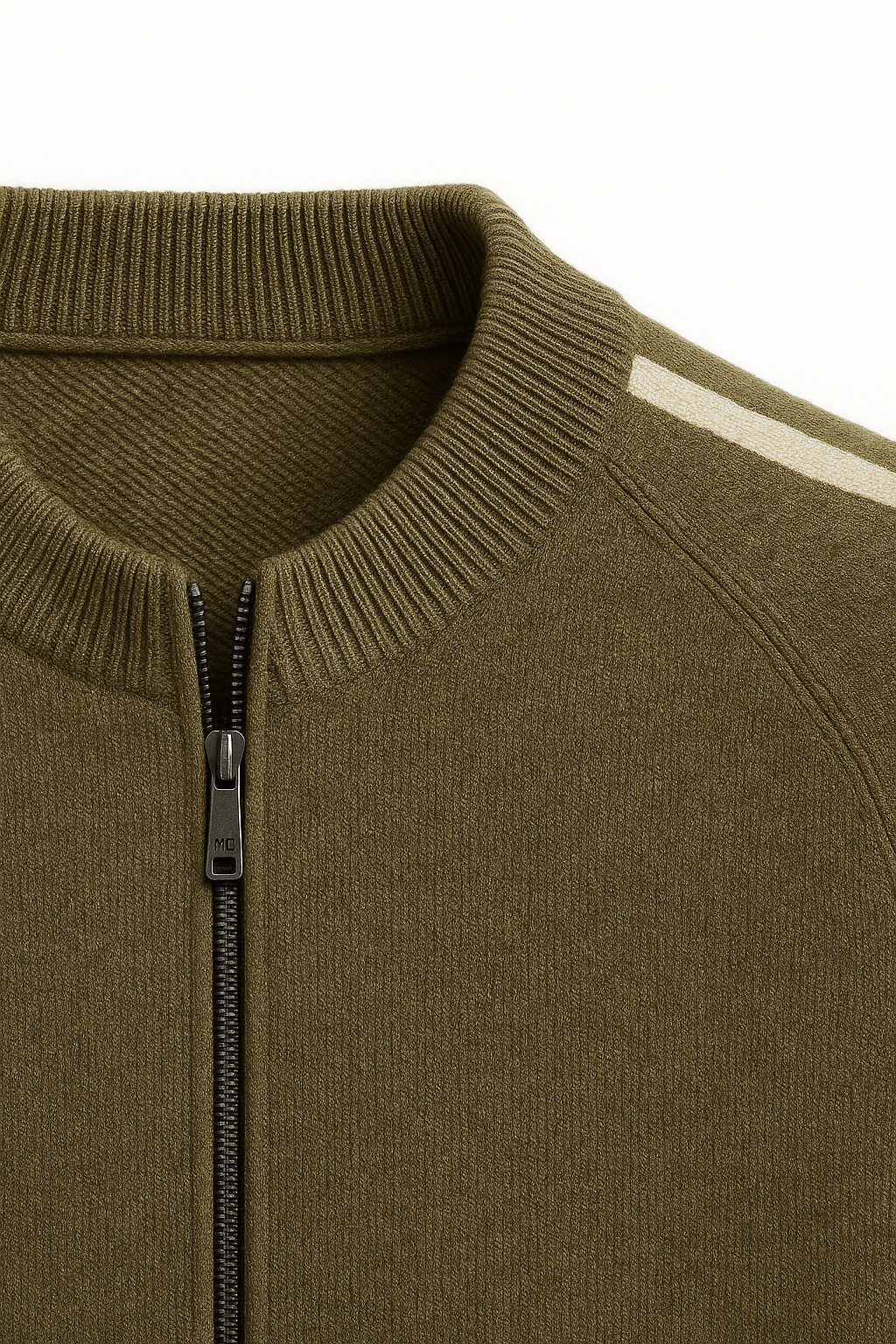 Emiral Cashmere Zip Knit Olive
