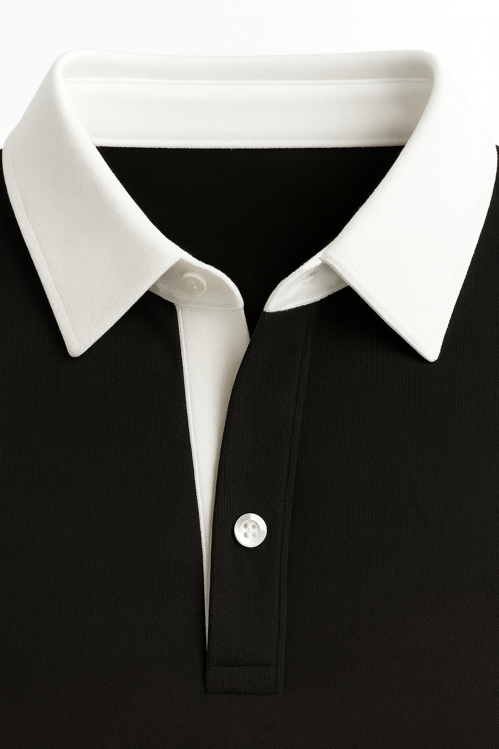 Polo Knit Black
