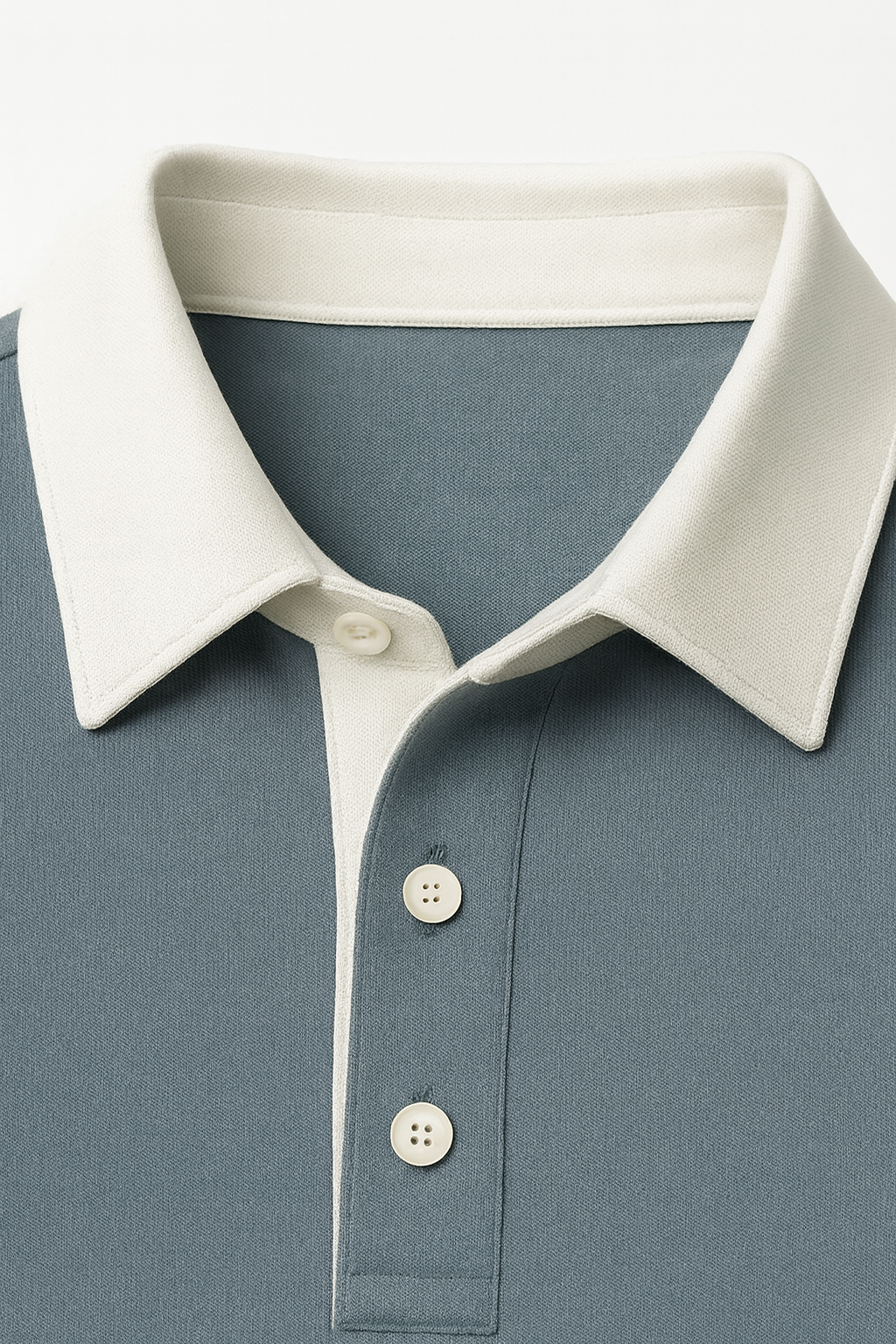 Polo Knit Cyan