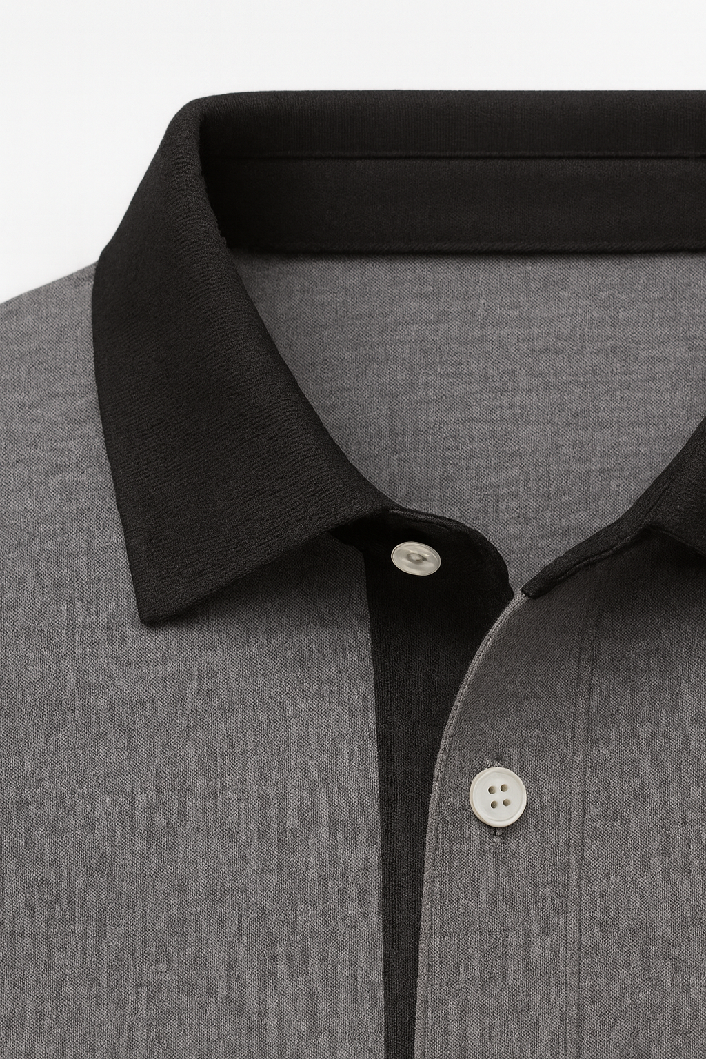 Polo Knit Grey
