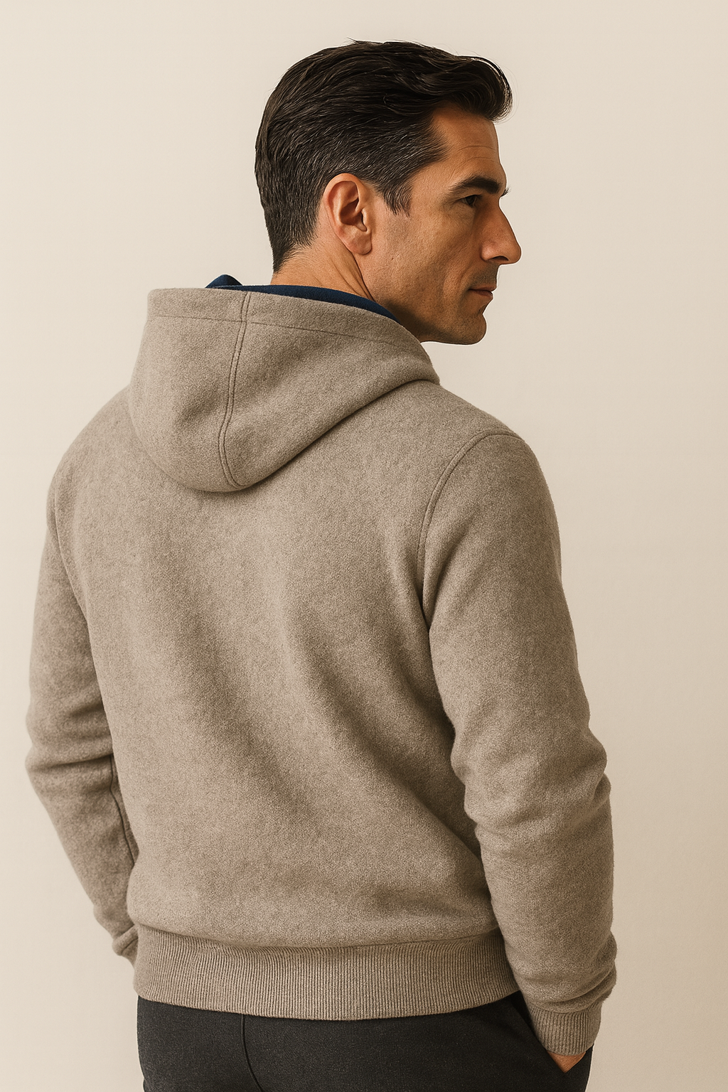 Marco ZIpper Vest Grey