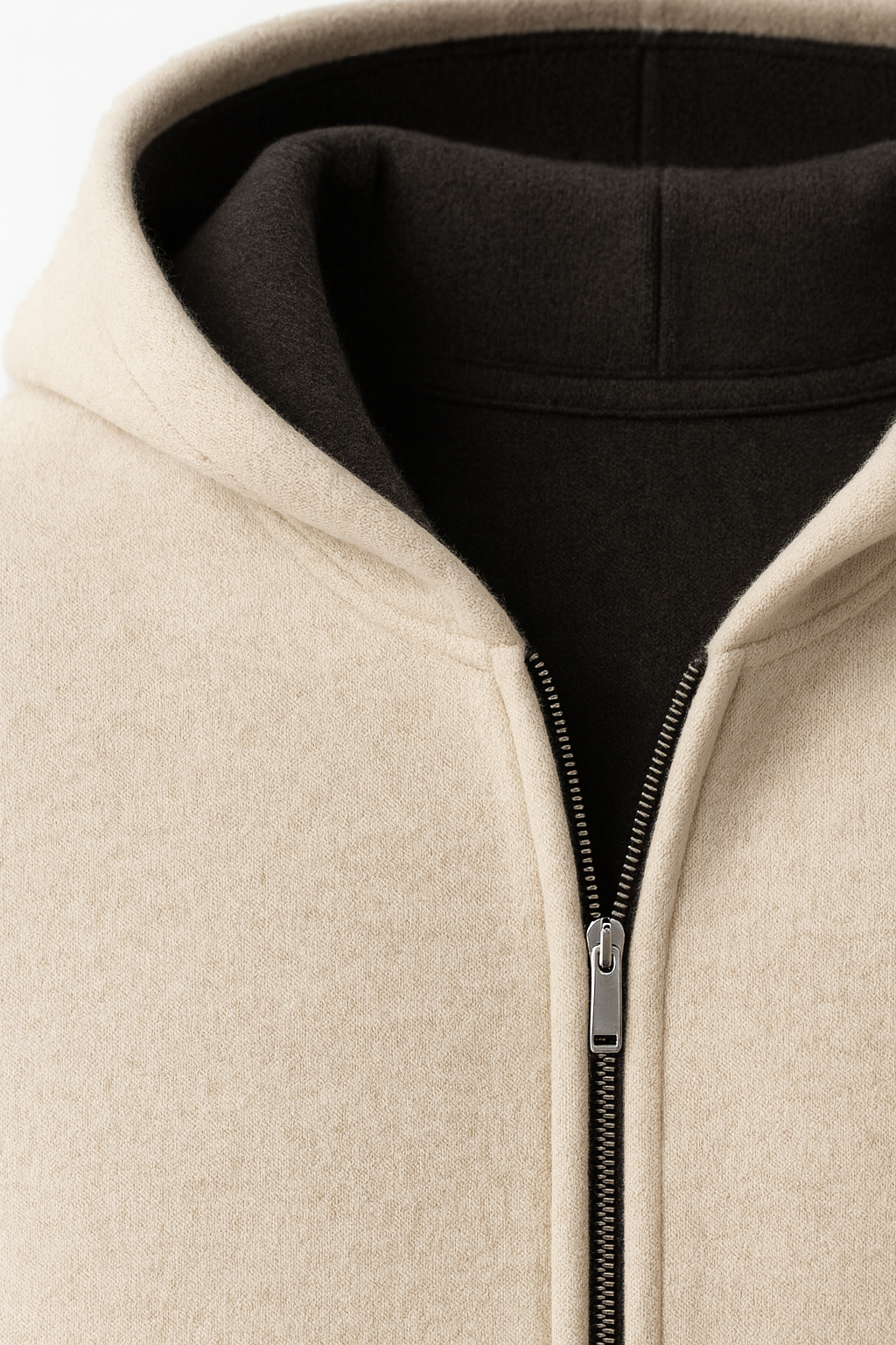 Marco Zipper Vest Ivory