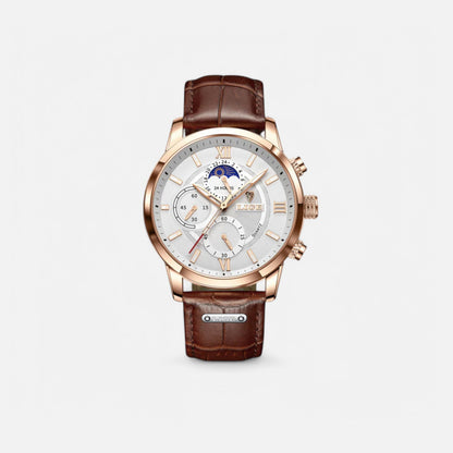 The Gentleman’s Brand | Leather Chronograph Watch | Luxury. Elegance. Function.