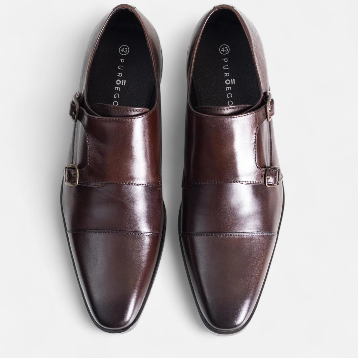 The Gentleman’s Brand | Classic Brown Monk Straps – Timeless Craftsmanship in Every Step