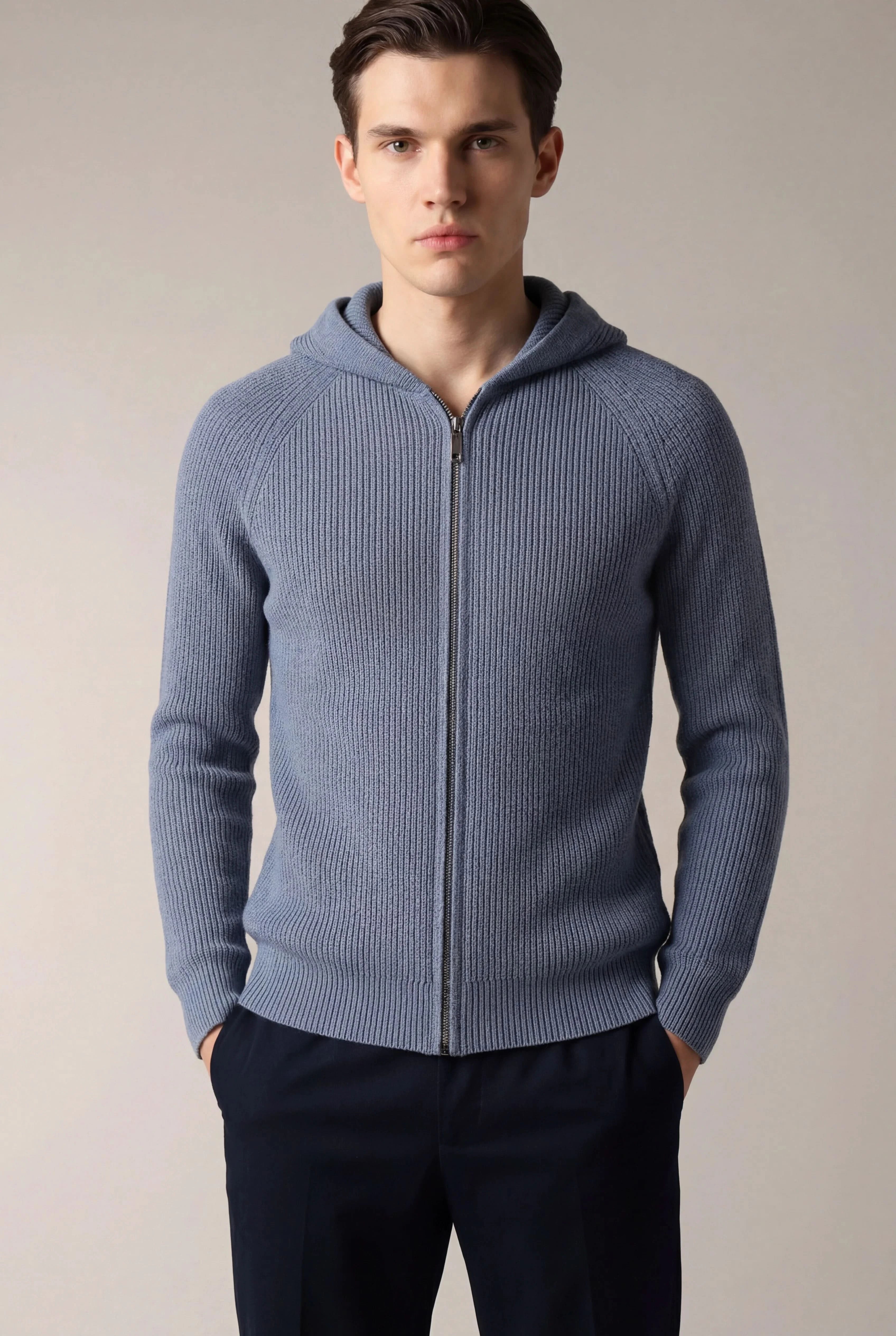 Siro Voyager Zip Up Light Blue