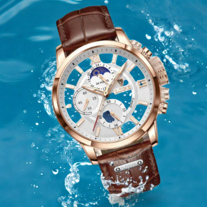 The Gentleman’s Brand | Leather Chronograph Watch | Luxury. Elegance. Function.