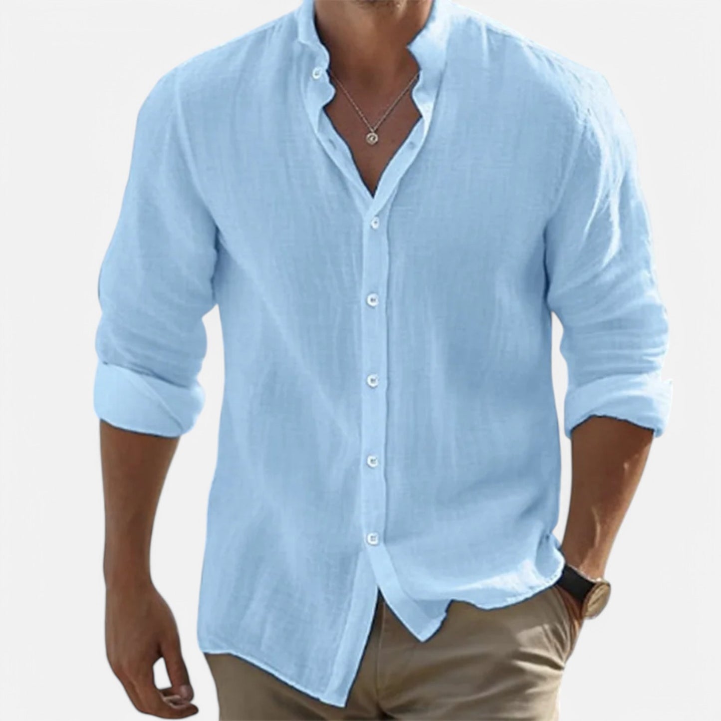 The Gentleman's Brand | Men's Cotton Linen Beach Shirts