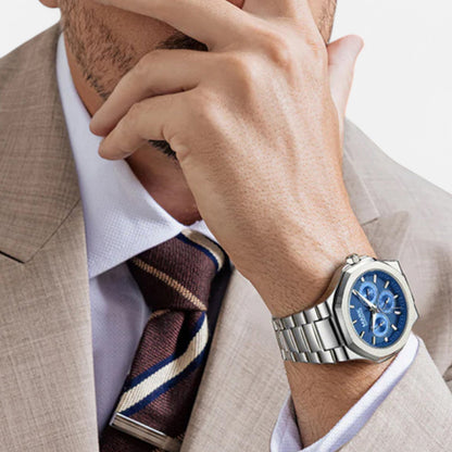 The Gentleman’s Brand | Chronograph Steel Watch | Luxury. Elegance. Precision.