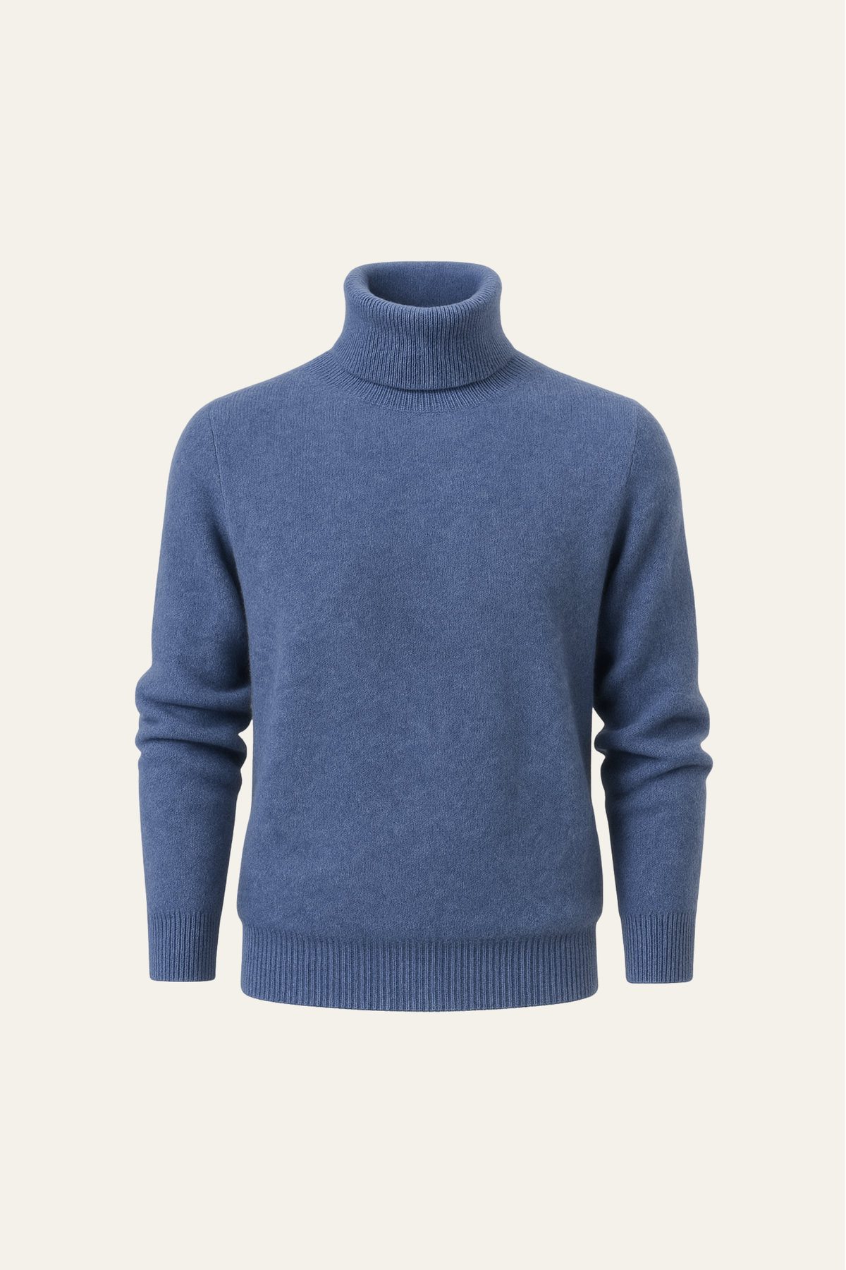 Carezza Cashmere Turtleneck Blue