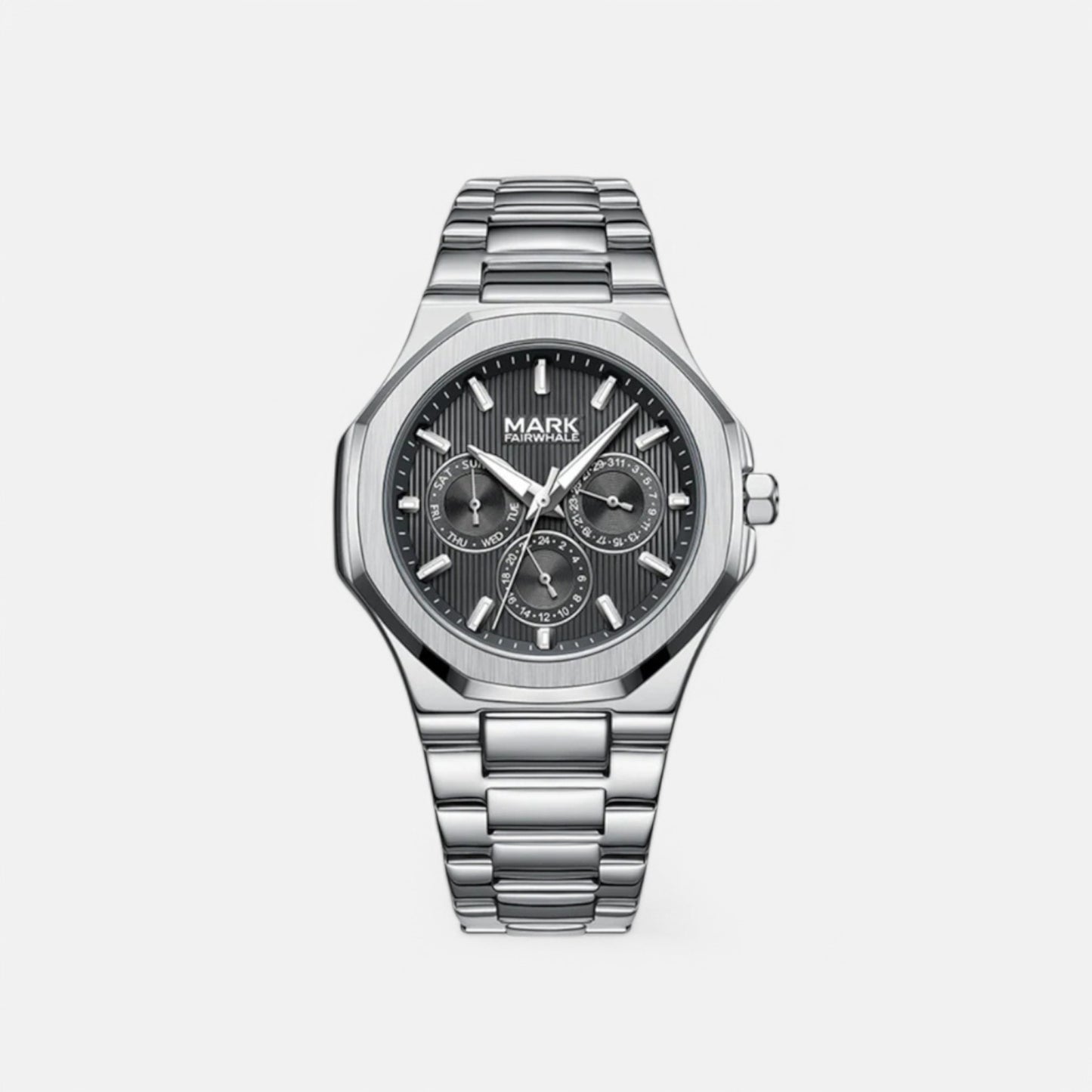 The Gentleman’s Brand | Chronograph Steel Watch | Luxury. Elegance. Precision.