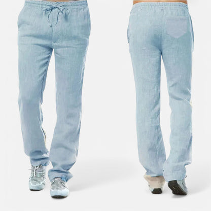 The Gentleman's Brand | Men's Cotton Linen Beach Pants