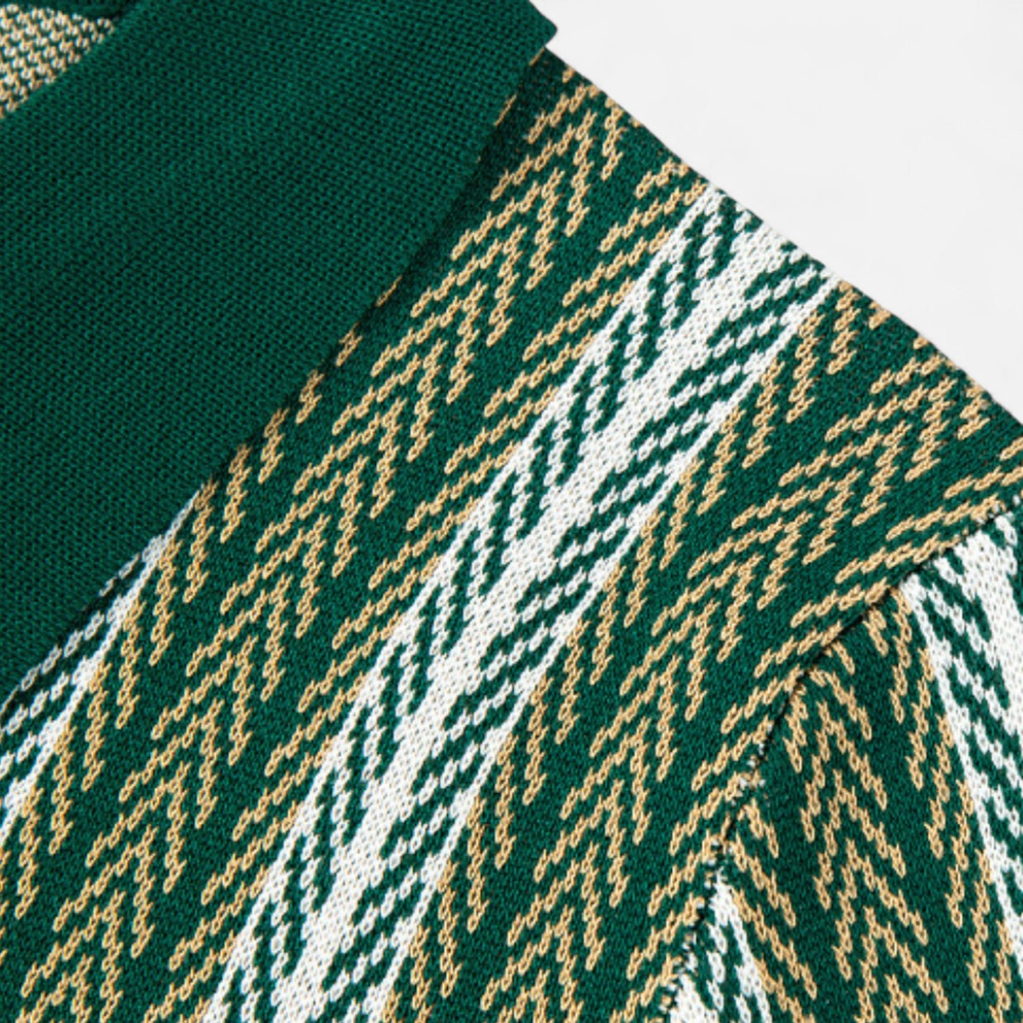 The Gentleman’s Brand | Striped Soft Knit Polo Shirt – Subtle Texture, Relaxed Precision