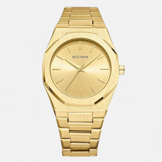 The Gentleman’s Brand | Old Money Metal Watch – Minimalist Stainless Steel Timepiece