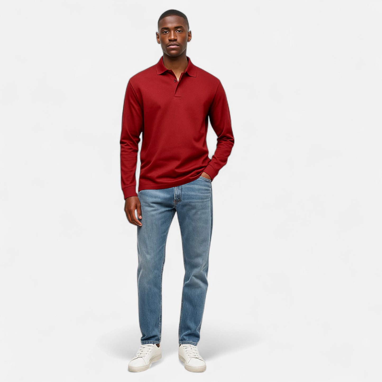 The Gentleman’s Brand | Men’s Button‑Down Shirt – Relaxed Fit Long Sleeve Shirt in Natural Fibres for Everyday Casual Wear