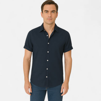 The Gentleman’s Brand | Amalfi Summer Shirt – Lightweight Elegance, Effortless Coastal Style