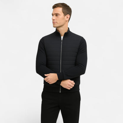 The Gentleman’s Brand | The Quilted Hybrid Jacket – Contemporary Warmth, Tailored Function
