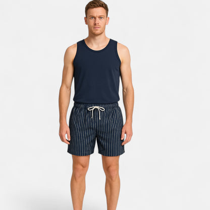 The Gentleman’s Brand | The Paros Classic Swim Shorts – Mediterranean Ease, Tailored Simplicity