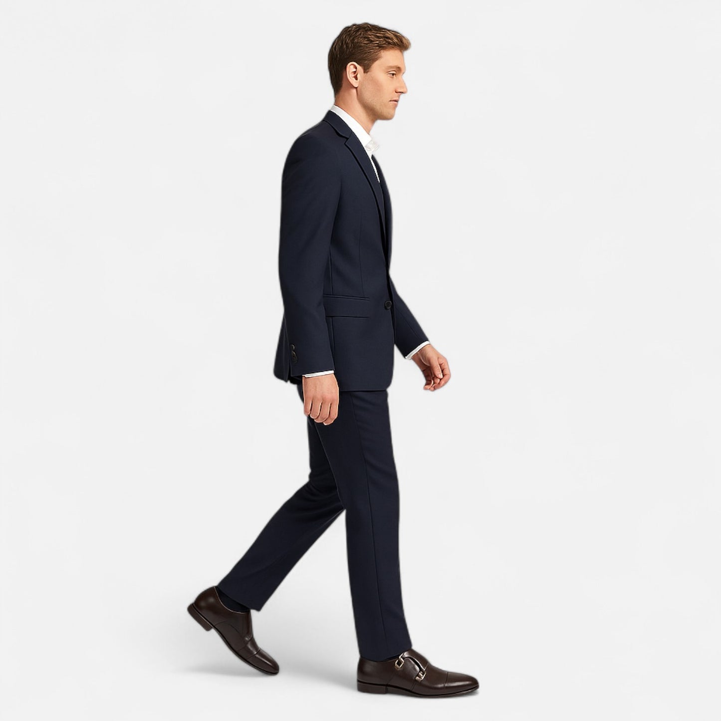 The Gentleman’s Brand | Classic Brown Monk Straps – Timeless Craftsmanship in Every Step