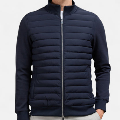 The Gentleman’s Brand | The Quilted Hybrid Jacket – Contemporary Warmth, Tailored Function