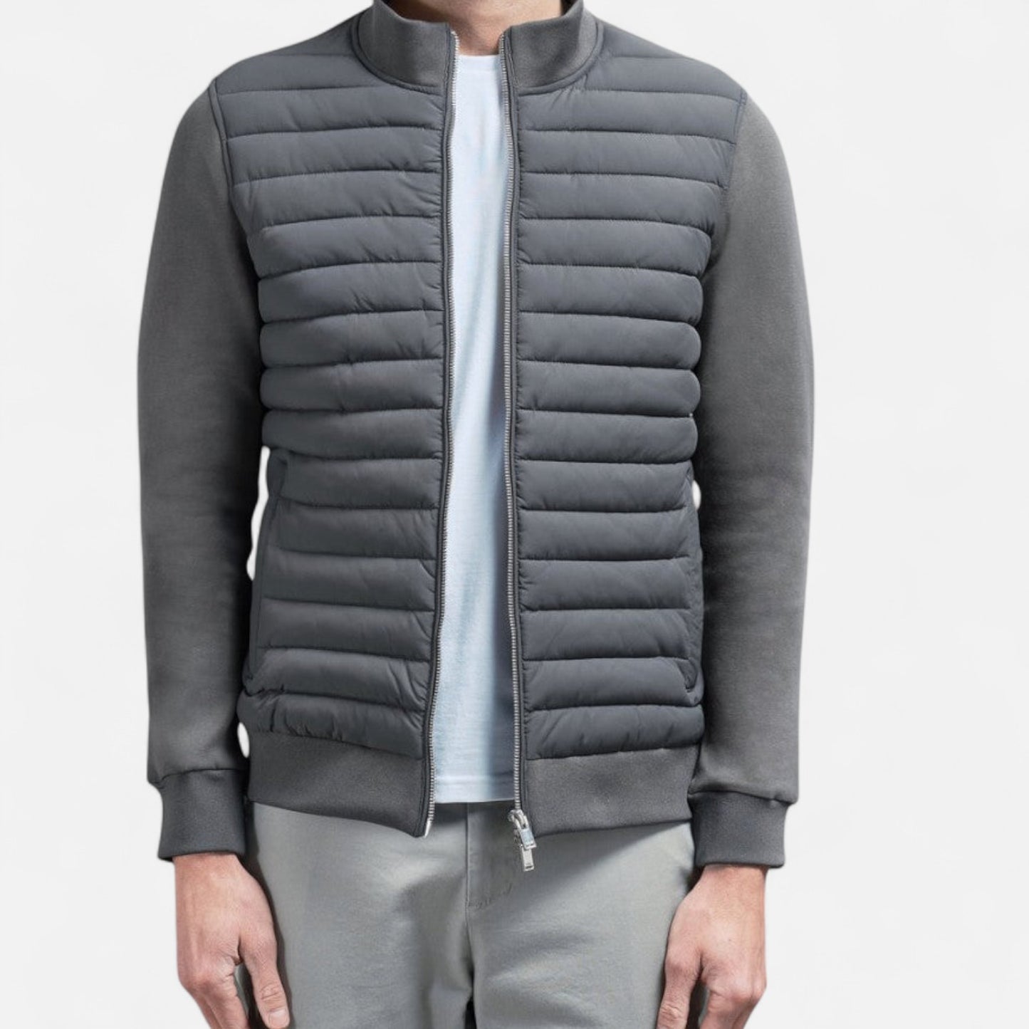 The Gentleman’s Brand | The Quilted Hybrid Jacket – Contemporary Warmth, Tailored Function