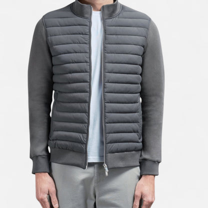 The Gentleman’s Brand | The Quilted Hybrid Jacket – Contemporary Warmth, Tailored Function