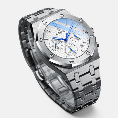 The Gentleman's Brand | Luxury Chronograph Watch | Stainless Steel | Precision & Style