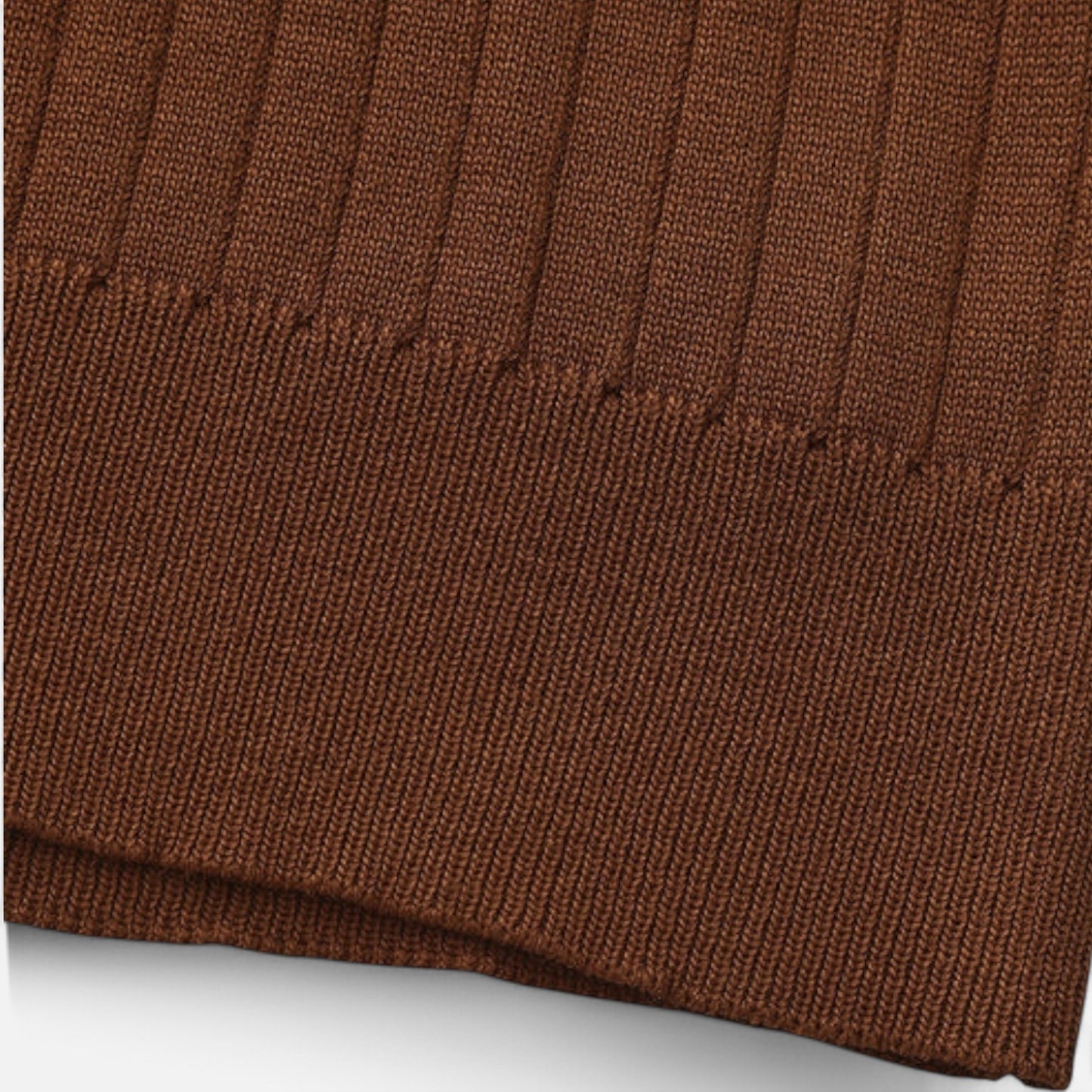 The Gentleman's Brand | Men’s Fine Ribbed Polo – Premium Finish