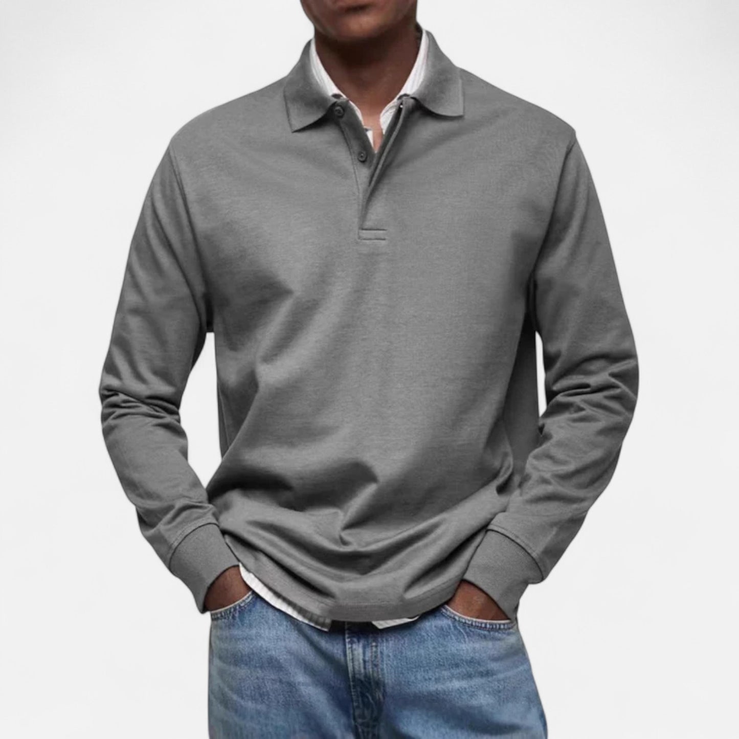 The Gentleman’s Brand | Men’s Button‑Down Shirt – Relaxed Fit Long Sleeve Shirt in Natural Fibres for Everyday Casual Wear