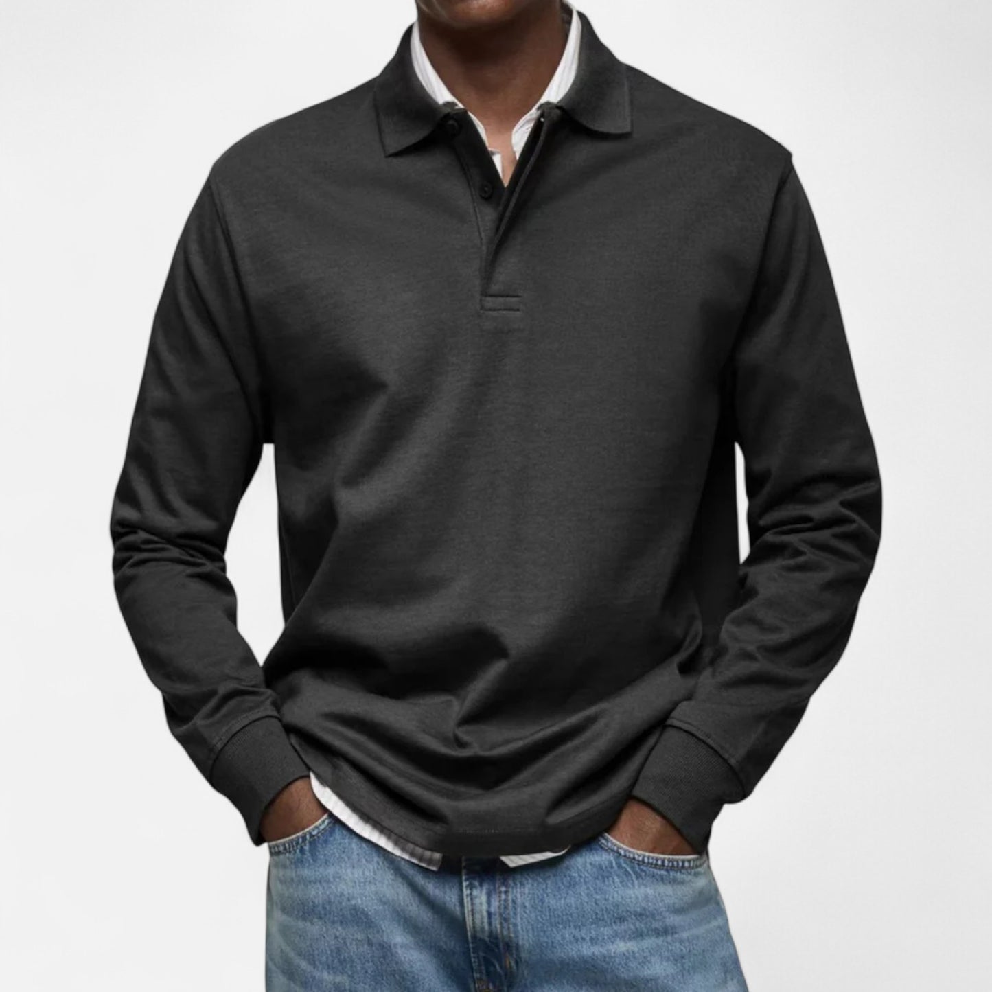 The Gentleman’s Brand | Men’s Button‑Down Shirt – Relaxed Fit Long Sleeve Shirt in Natural Fibres for Everyday Casual Wear