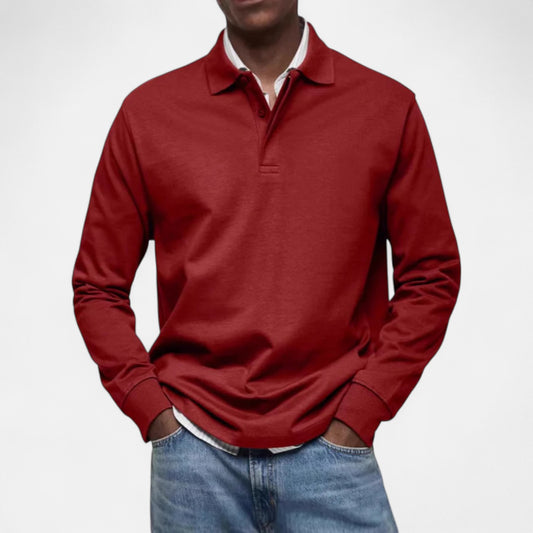 The Gentleman’s Brand | Men’s Button‑Down Shirt – Relaxed Fit Long Sleeve Shirt in Natural Fibres for Everyday Casual Wear