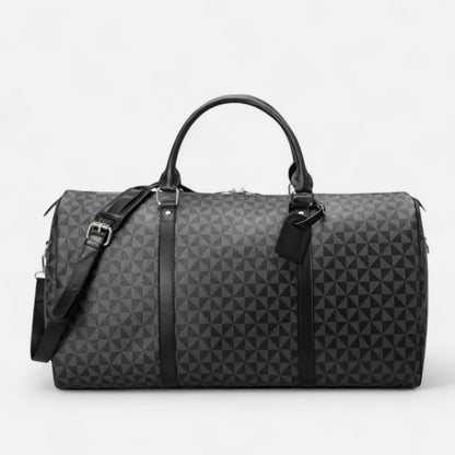 The Gentleman’s Brand | 2024 Waterproof PU Gym Duffel Bag – Leather-Look Travel Shoulder Bag for Men, Fitness & Business