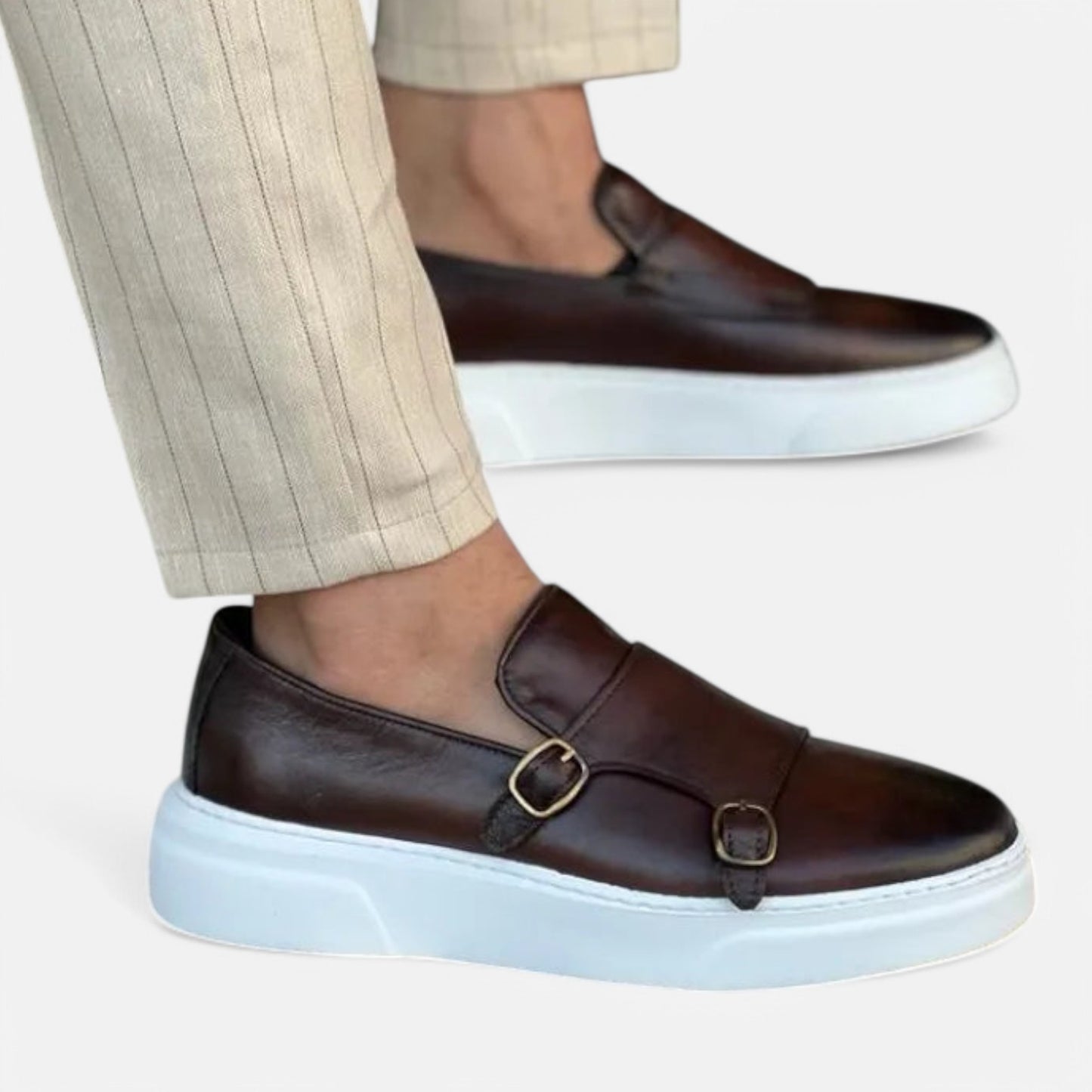 The Gentleman's Brand | Men’s Elegant Leather Slip-On Shoes