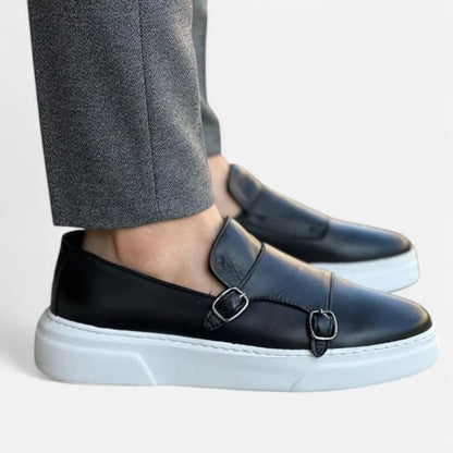 The Gentleman's Brand | Men’s Elegant Leather Slip-On Shoes
