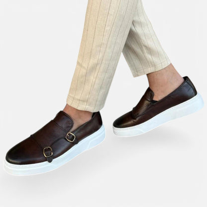 The Gentleman's Brand | Men’s Elegant Leather Slip-On Shoes