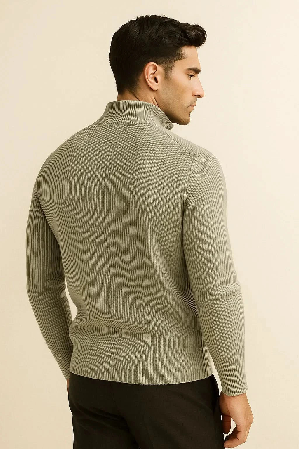 Nobile Cashmere Cardigan Grey Green
