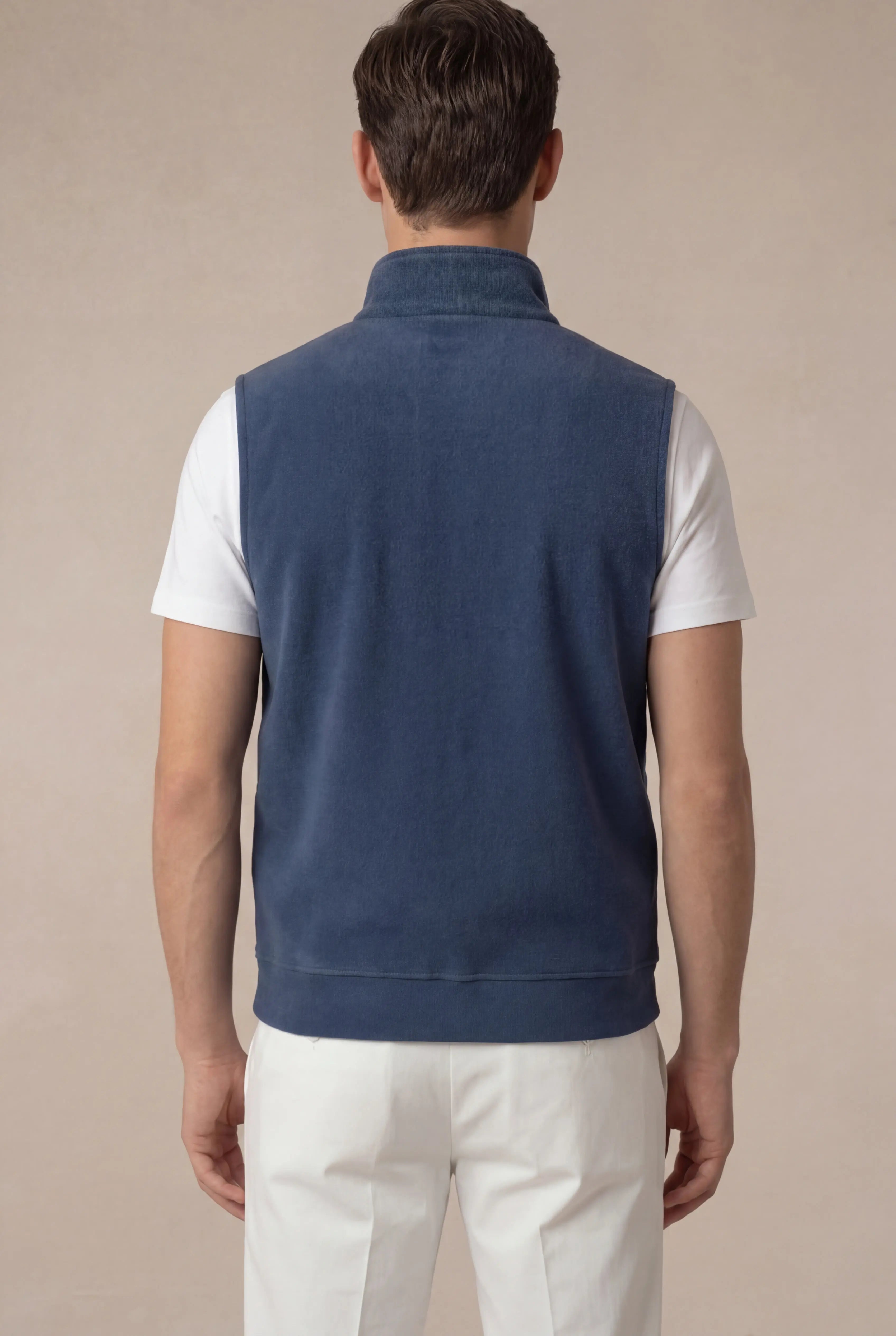 Corvaro Fleece Vest Blue