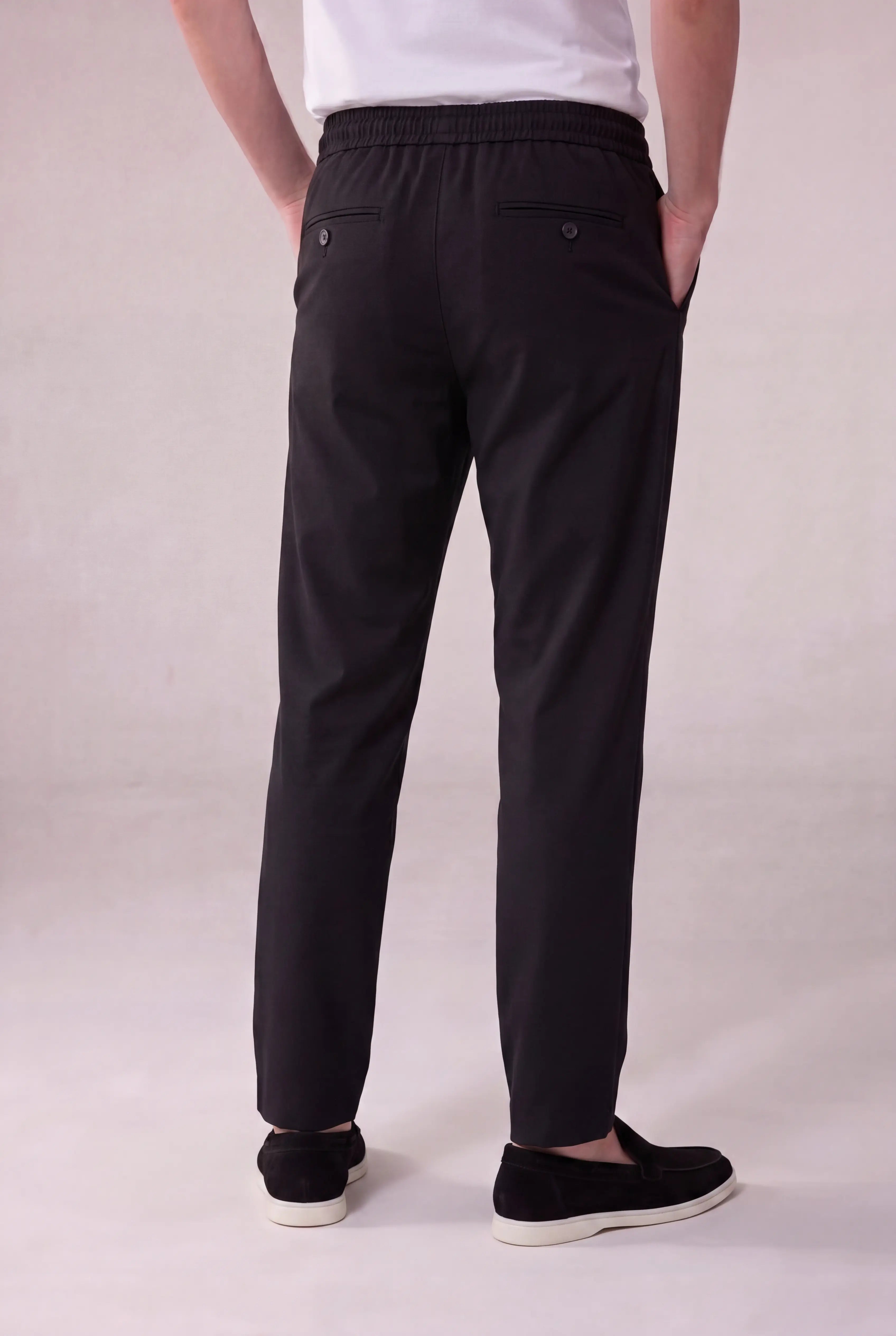 Prentino Tencel Trousers Black