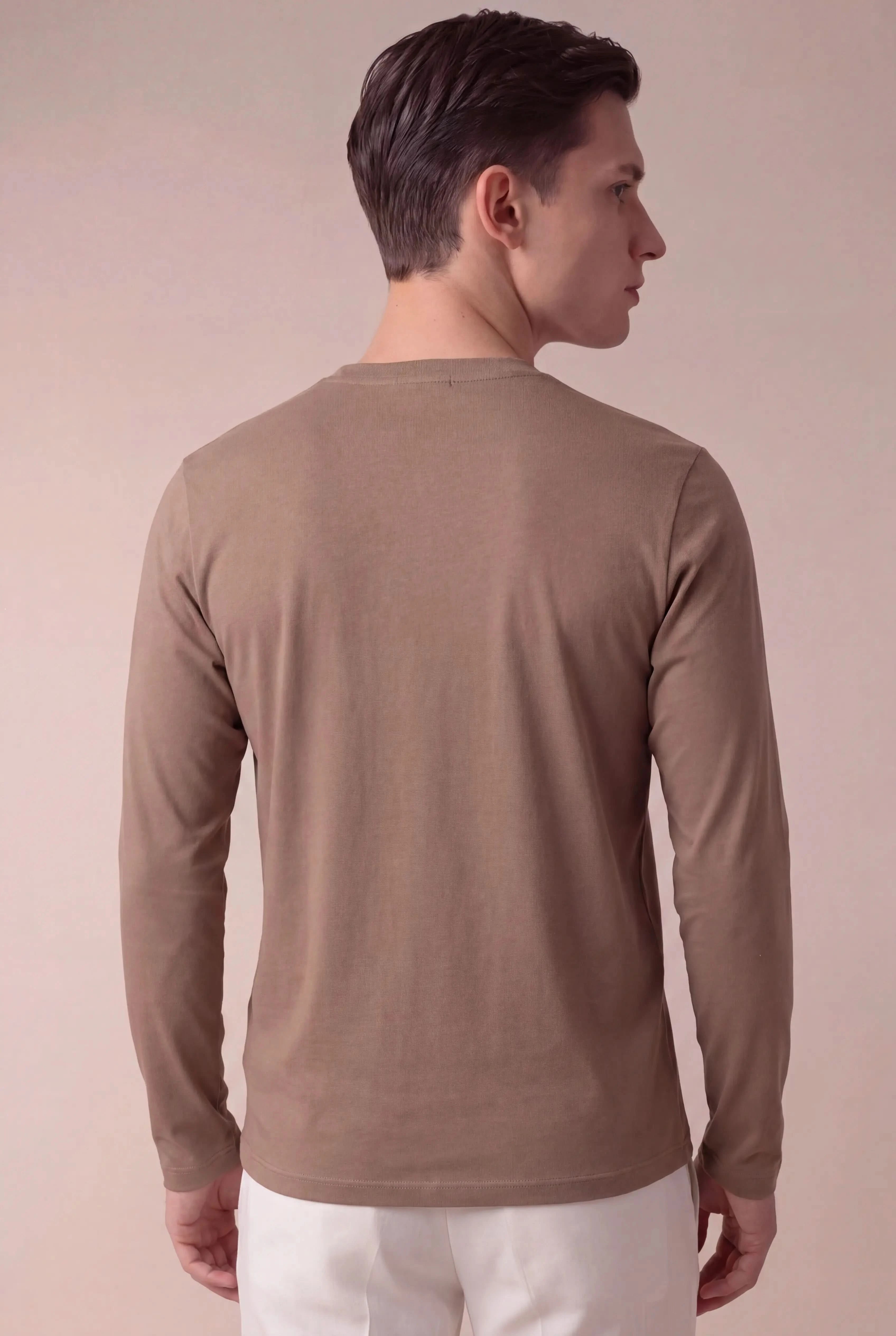 Tivano Long Sleeve Tee Taupe