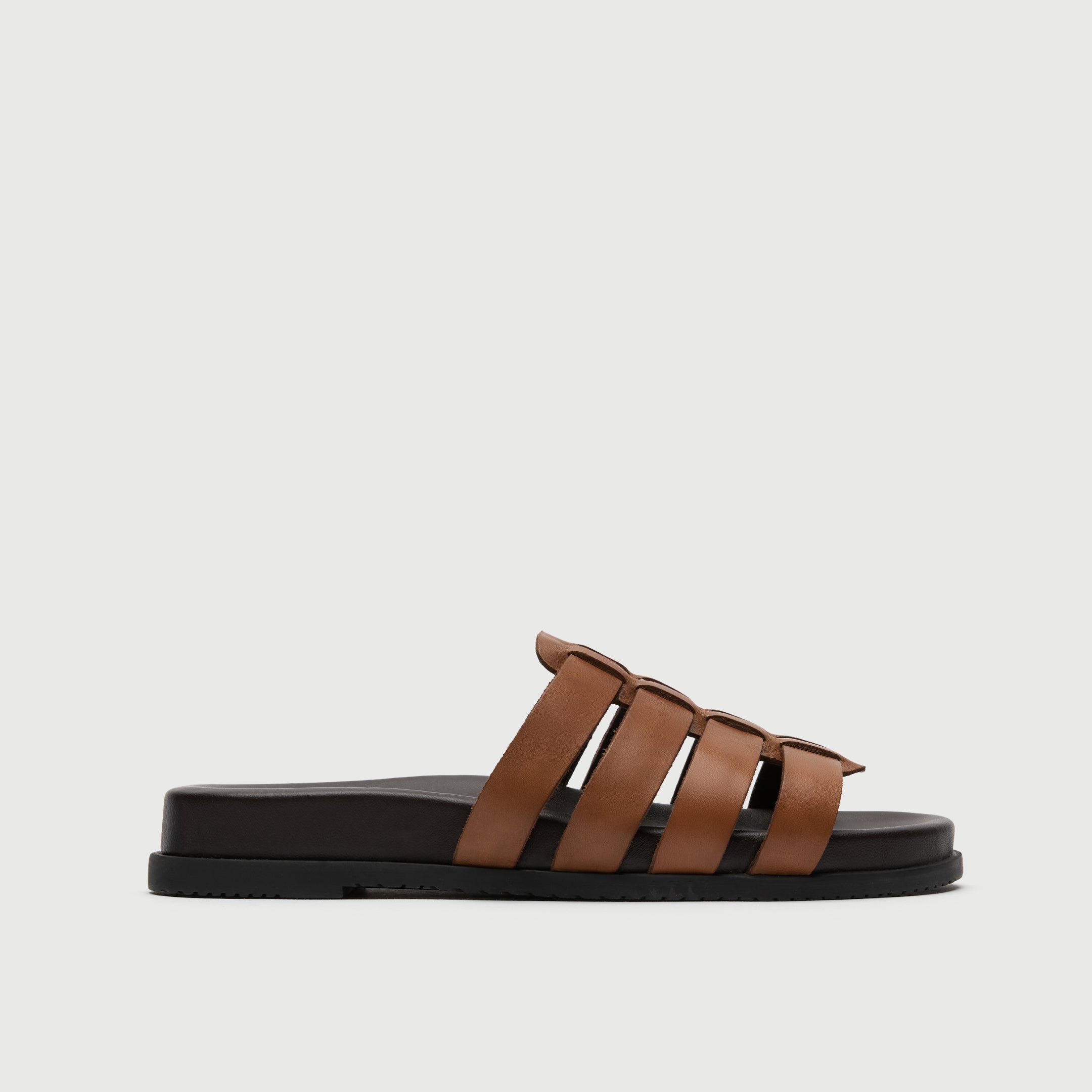 Tan Leather Gladiator Sandal