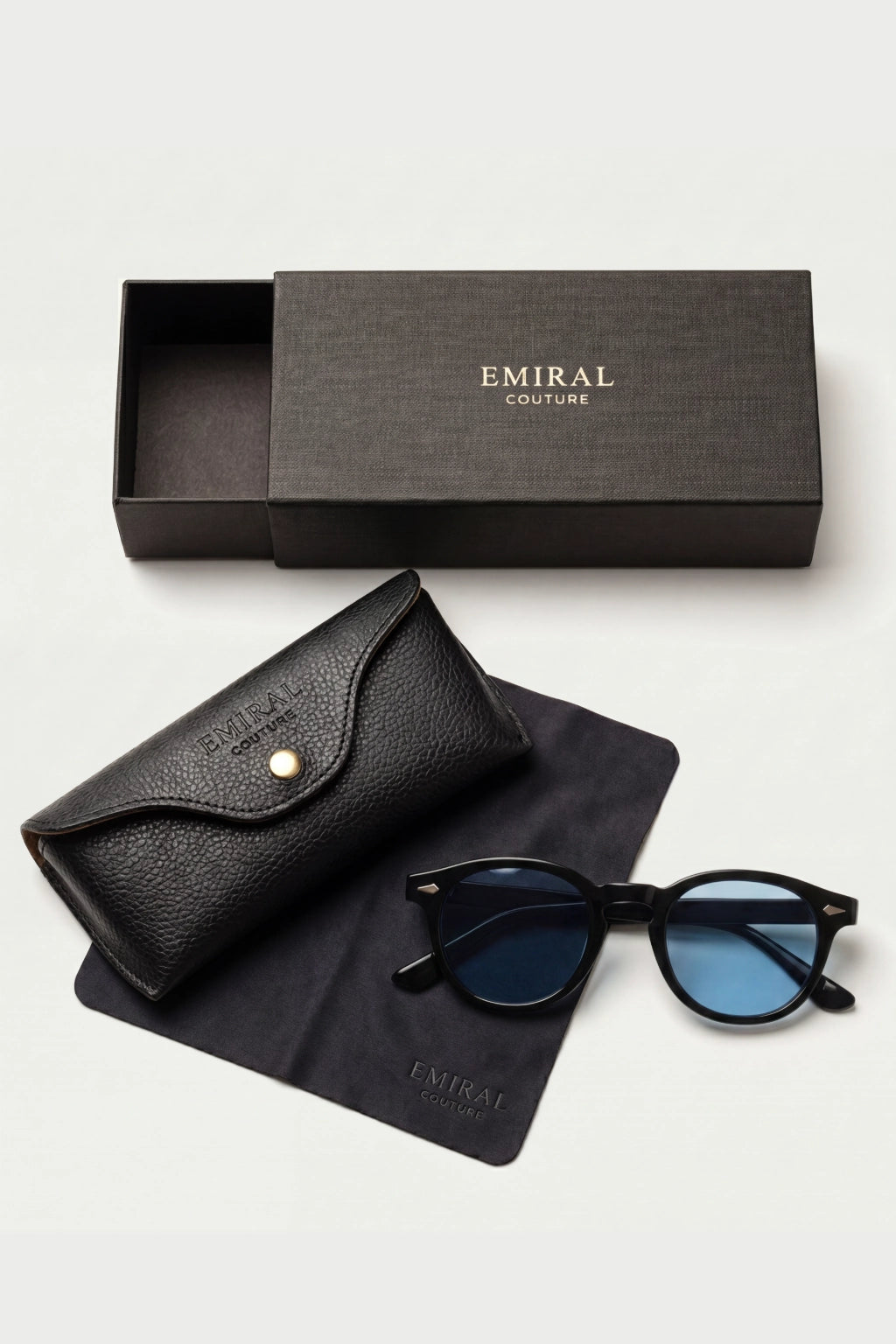 Adriano Sunglasses Azure Noir
