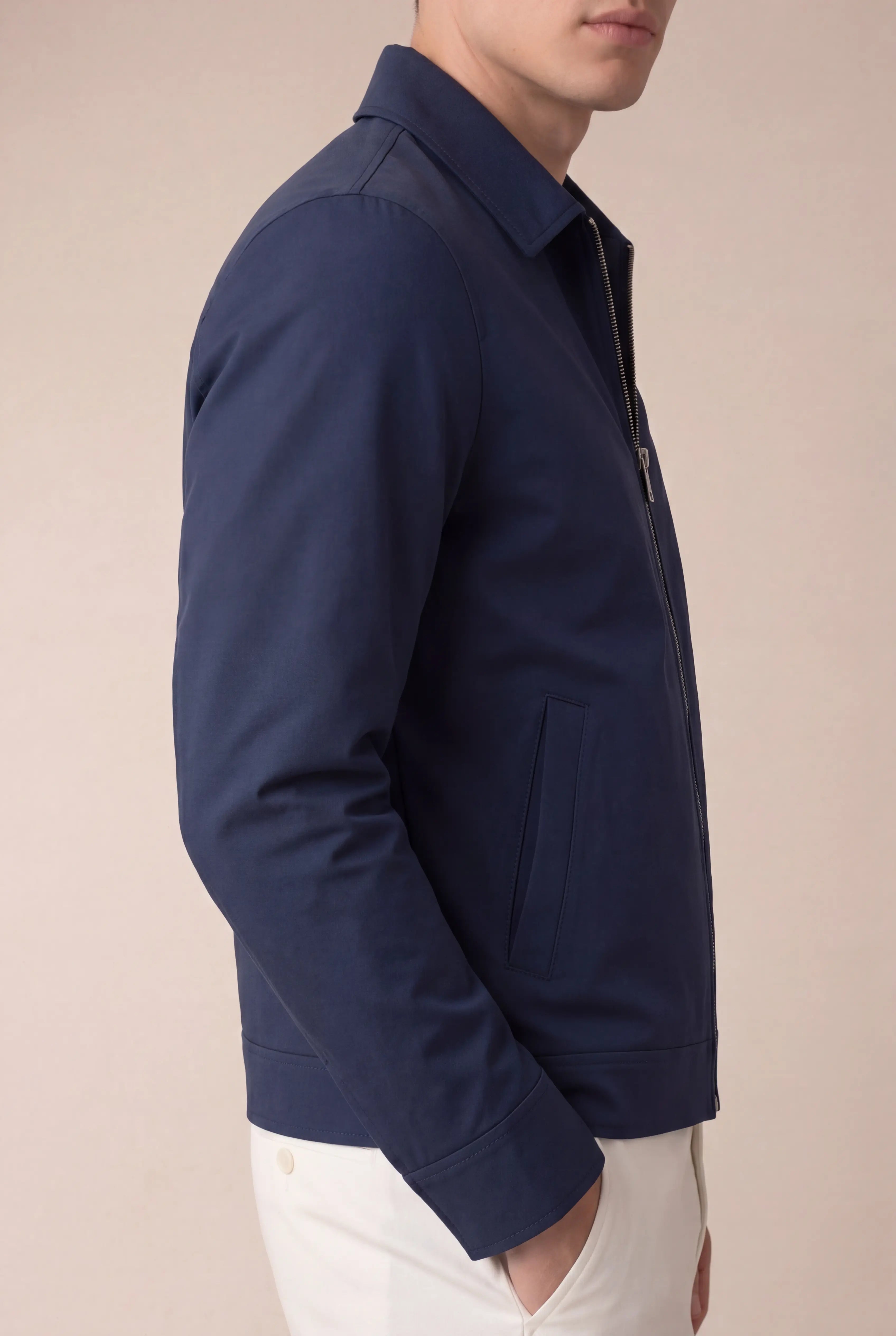 Valdaro Zip Jacket Navy