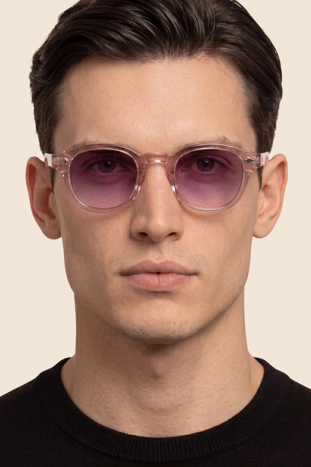 Fabiano Sunglasses Rose Amethyst