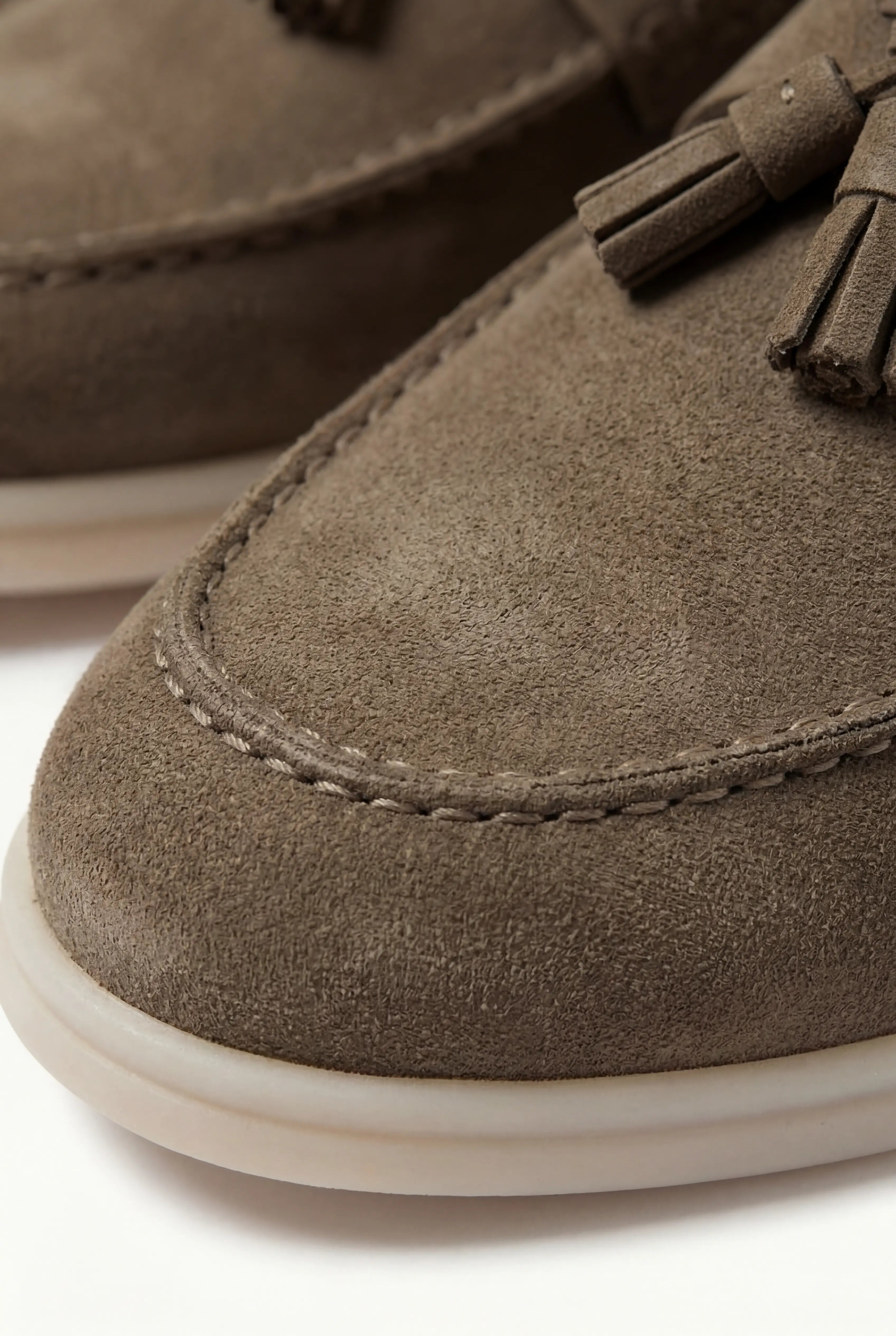 Telvaro Suède Tassel Loafer Brown