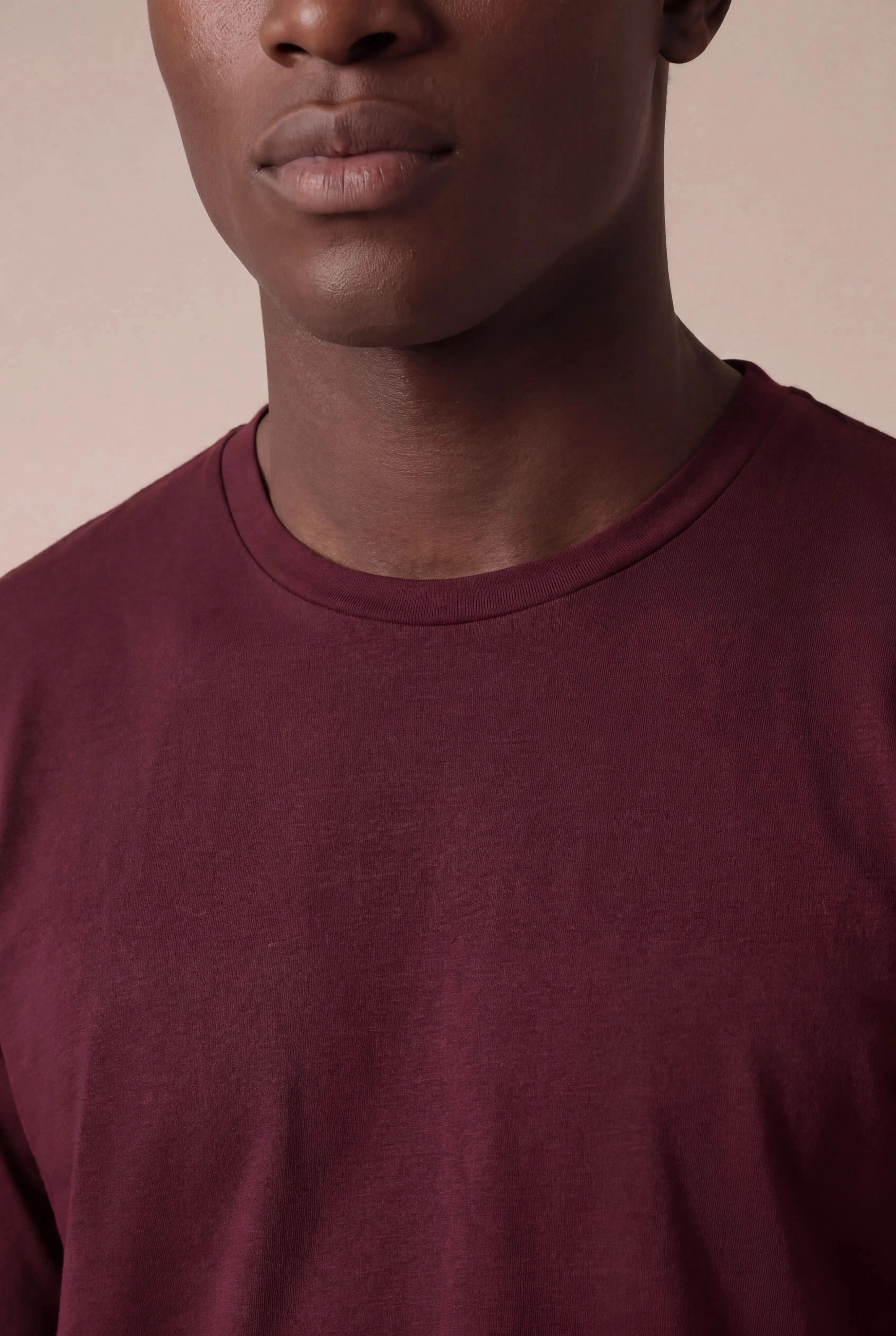 Tivano Long Sleeve Tee Burgundy